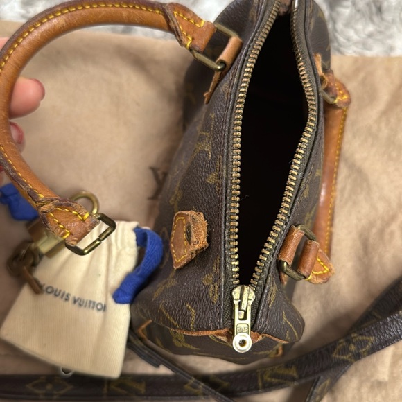 LOUIS VUITTON vintage NANO SPEEDY BAG - Picture 8 of 9